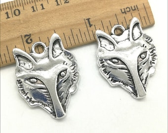 Buy One Get One Free!! Wolf Head Silver Earrings