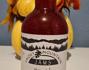 Smoky Mountain Jams Hand Crafted Raspberry Fruit Syrup