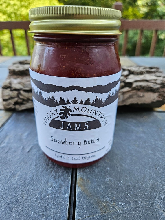 Smoky Mountain Jams Hand crafted Strawberry Butter