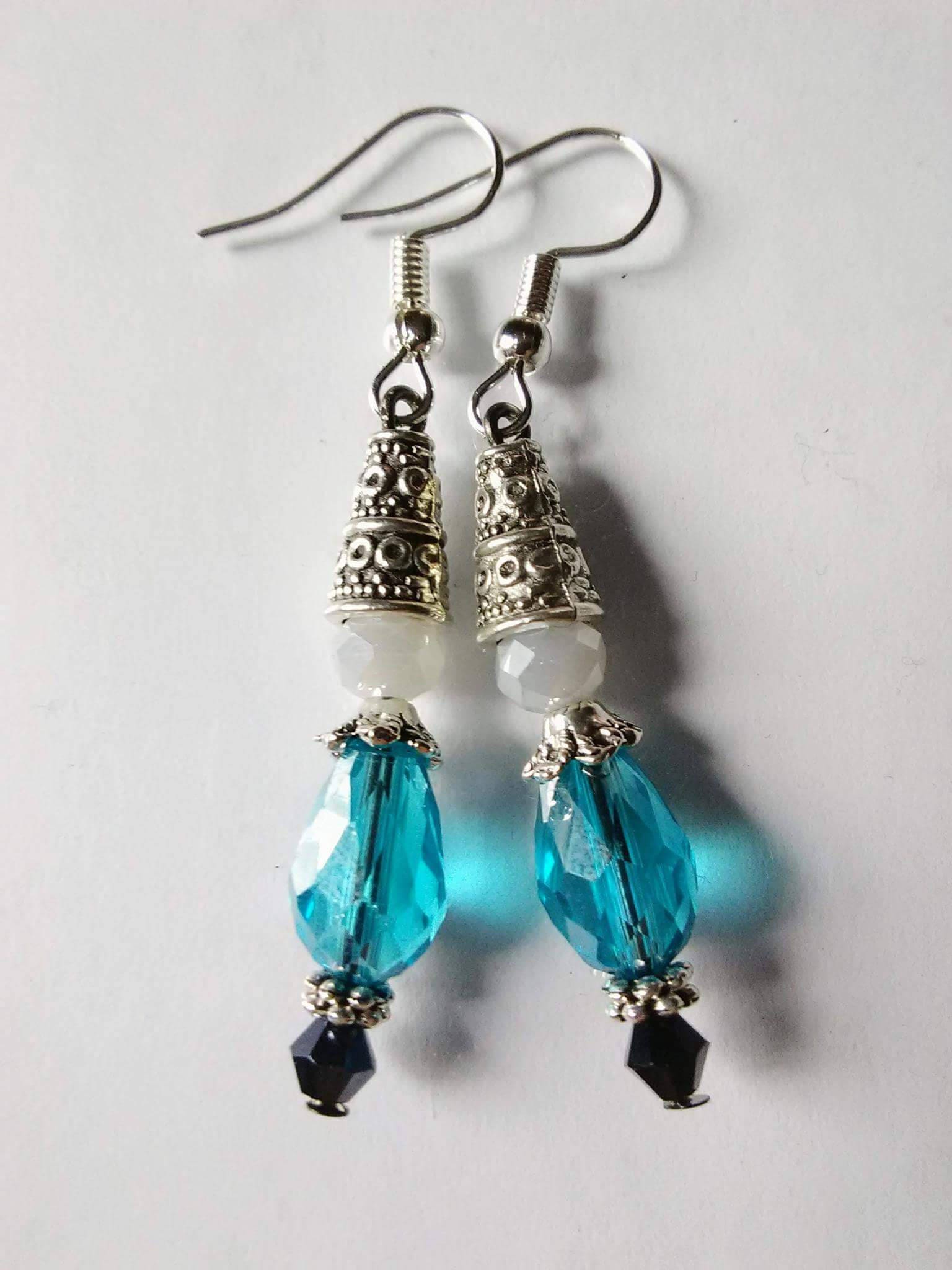 Tiera, handmade with Swarovski and Chech crystal Princess Hannah - Alluring Swarovski Crystal and Pearl  main image 2