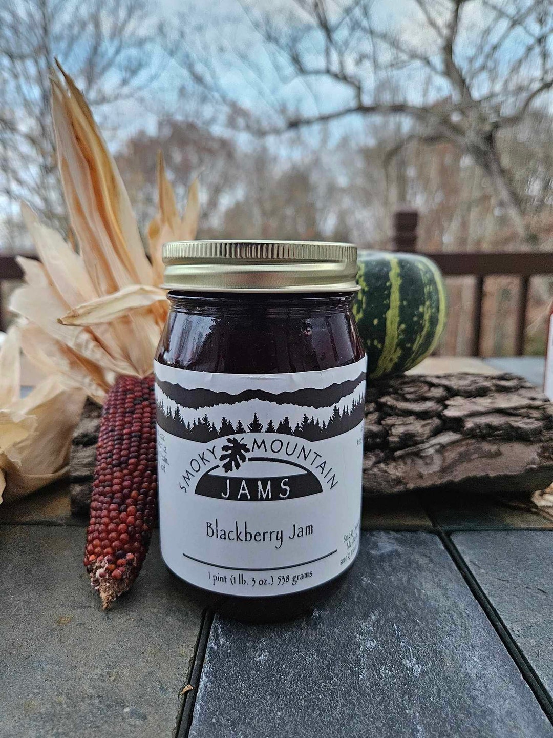 Smoky Mountain Jams Homestyle Blackberry Jam - Etsy
