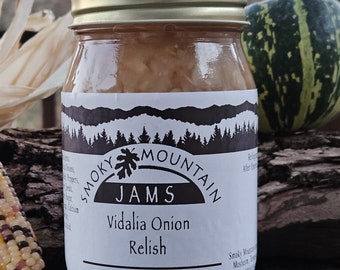 Smoky Mountain Jams Hand crafted Vidalia Onion Relish