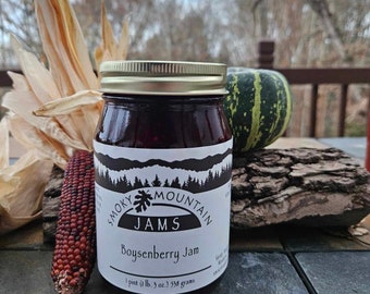 Smoky Mountain Jams Hand crafted Boysenberry Jam