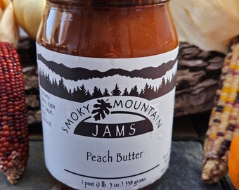 Smoky Mountain Jams Hand crafted Peach Butter