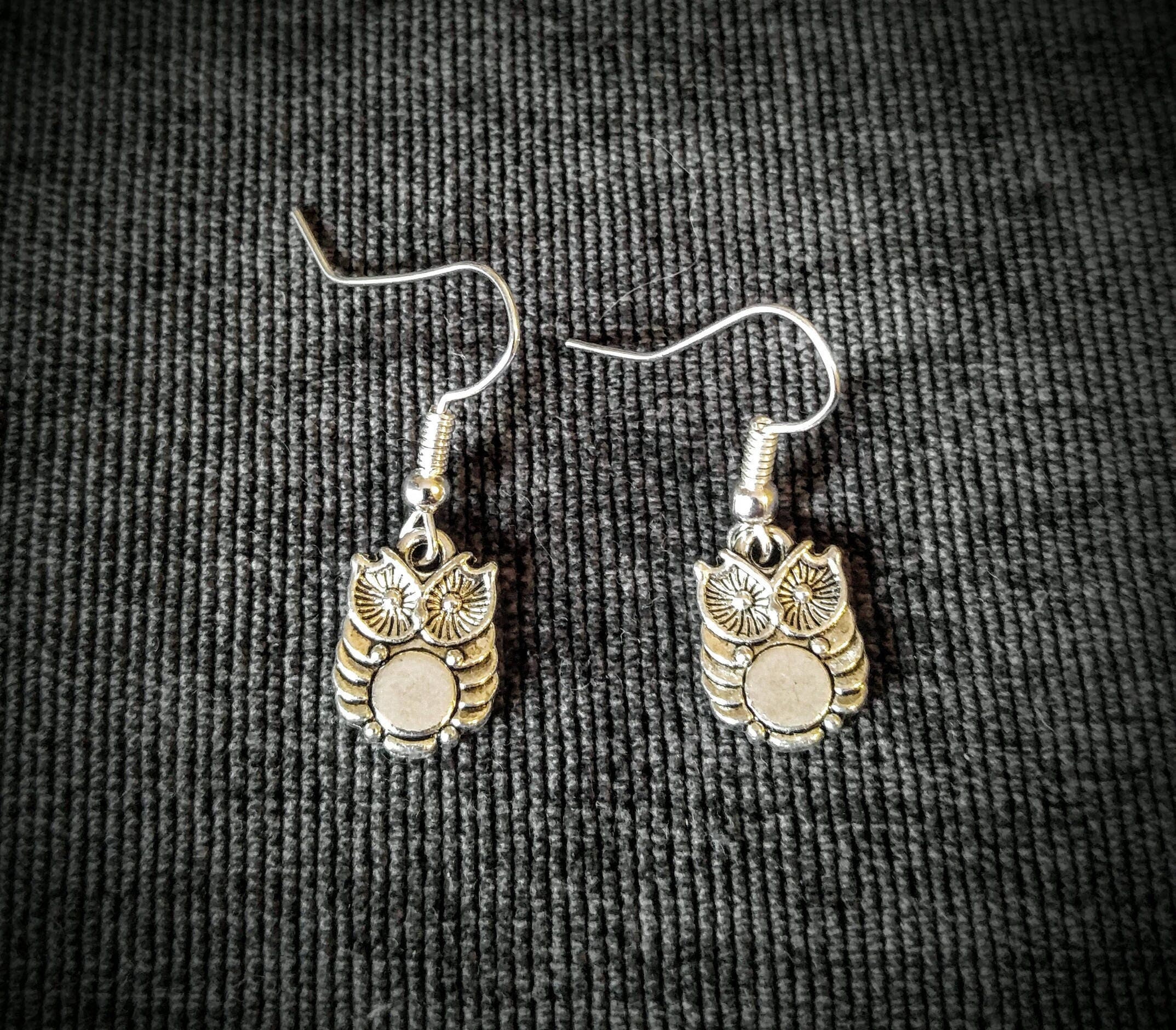BOGO! Silver Owl Earrings