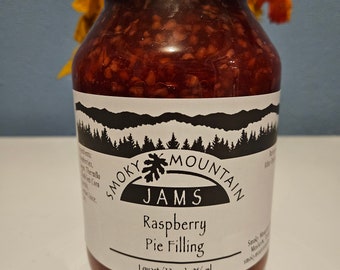 Smoky Mountain Jams Homestyle Raspberry Pie Filling