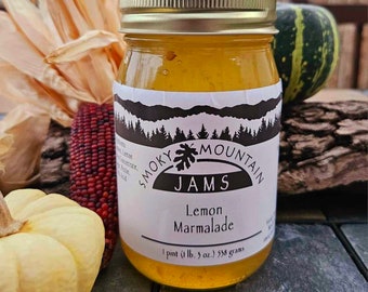 Smoky Mountain Jams Hand crafted Lemon marmalade