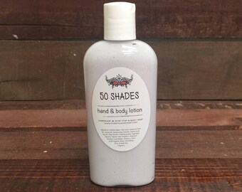 50 Shades Handmade Lotion - One 4oz. Bottle