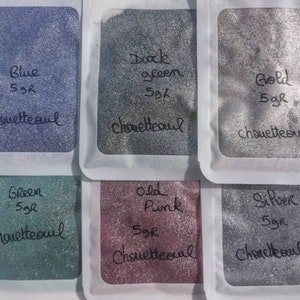 Diamond glitter, extra fine nail powder, resin, candle fondant, eye shadow, 5 grams image 1