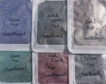 Diamond glitter, extra fine nail powder, resin, candle fondant, eye shadow, 5 grams