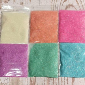 Paillettes poudre biodégradables iridescent, 5 grammes