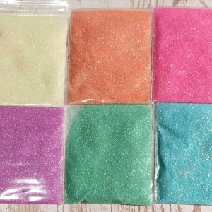 Iridescent biodegradable glitter – nail art, candle, resin, DIY, 5g