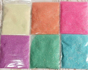Iridescent biodegradable glitter – nail art, candle, resin, DIY, 5g
