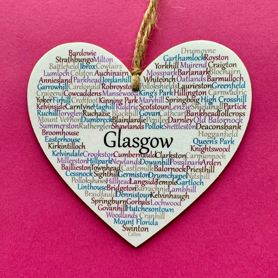 Glasgow Memorabilia Glasgow Scotland Keepsake Scotland Etsy