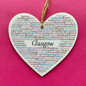 Glasgow Memorabilia, Glasgow Scotland Keepsake, Scotland United Kingdom, Scotland UK, Claire Kirkpatrick