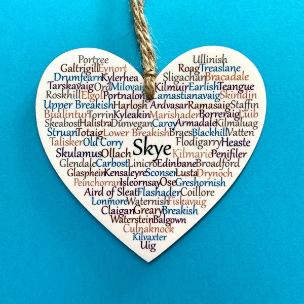 Skye, Decoración del corazón de Skye, Hébridas interiores de Skye, Palabras de Skye, Lugares para visitar de Skye, Islas occidentales de Skye, Claire Kirkpatrick