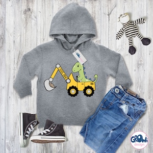 Fichier de traceur Dino Excavator Construction Site svg dxf