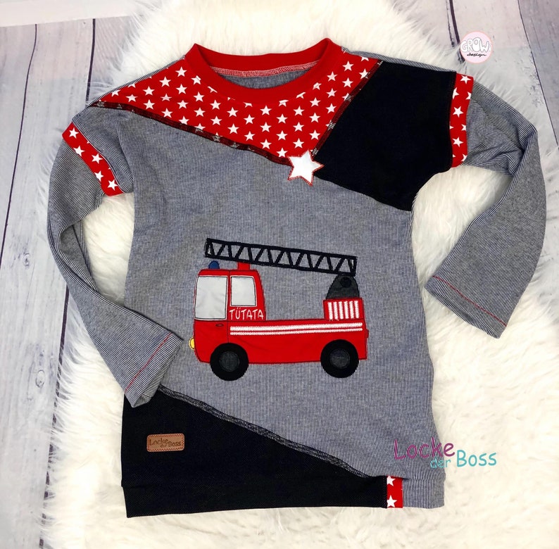 Fire truck Doodle embroidery file 13x18 16x26 18x30-3 sizes in one set Fire brigade