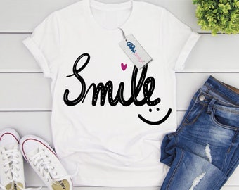 Plotterdatei Smile Statement Spruch svg dxf