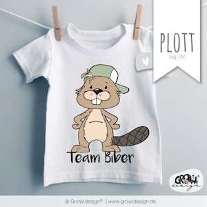 Fichier traceur castor forêt animal svg dxf