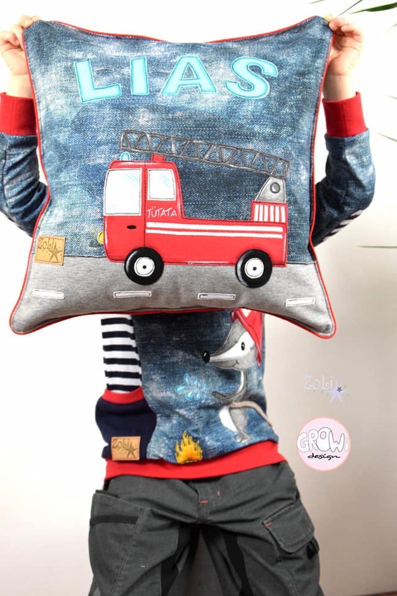 Fire truck Doodle embroidery file 13x18 16x26 18x30-3 sizes in one set Fire brigade