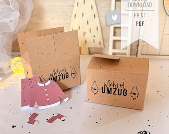 Wichtel MOVING BOXES to print - Print PDF