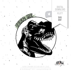 File plotter DINO T-Rex SVG