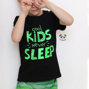Plotterdatei Spruch COOL KIDS Spruch never sleep SVG