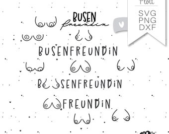 Busenfreundin Plotterdatei svg png dxf