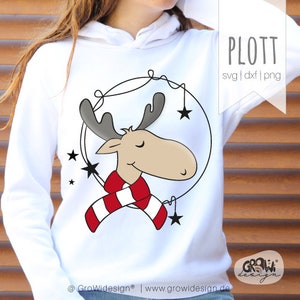Plotterbestand Elk Christmas