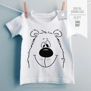 Plotterfil BEAR svg dxf - inkl. kommersiell licens