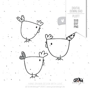 Archivo de trazado SVG de POLLOS - GW251