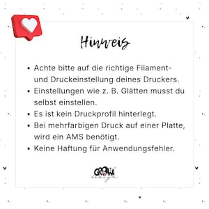 STL 3D Druck Datei HAPPY BIRTHDAY 3MF Bambu Studio - Schriftzug