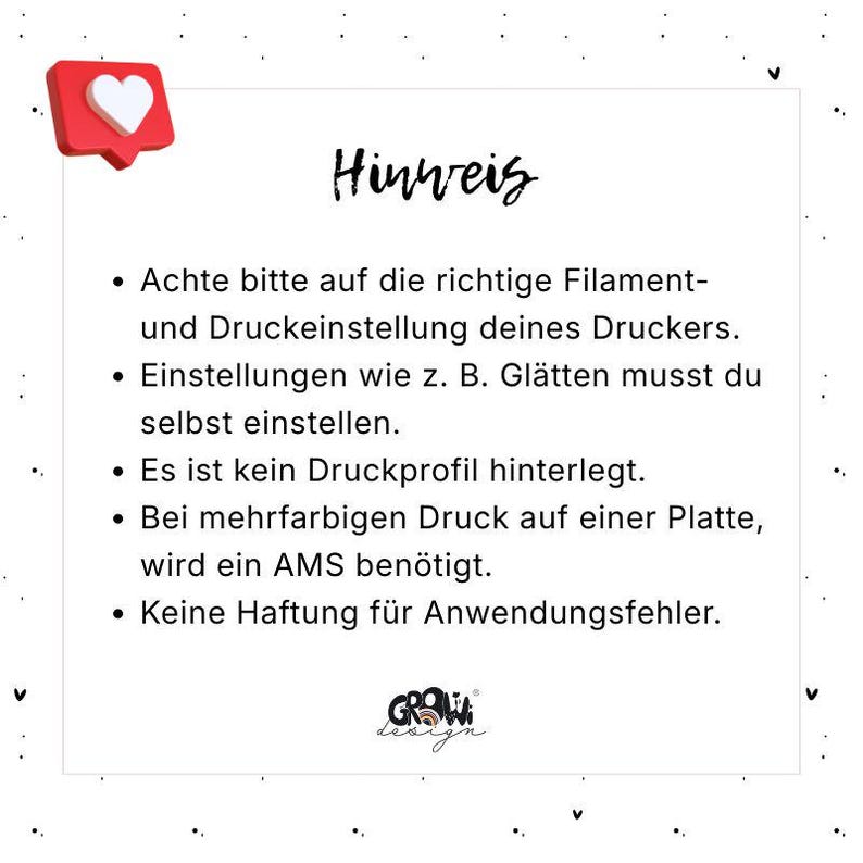 STL 3D Druck Datei HAPPY BIRTHDAY 3MF Bambu Studio - Schriftzug