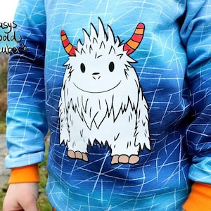 Plotter file Yeti Monster svg dxf