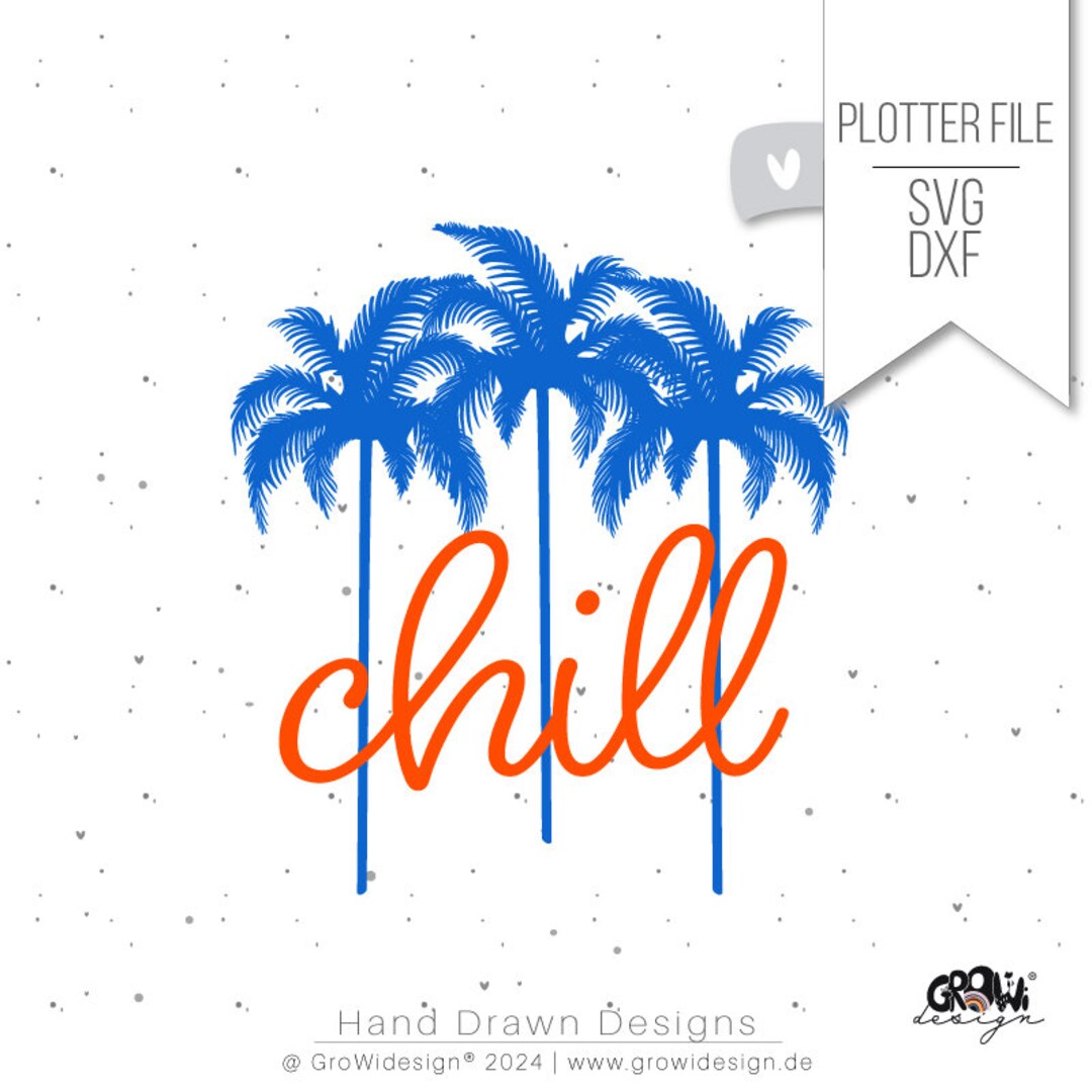 Arquivo de plotter CHILL PALMEN svg dxf declaração dizendo