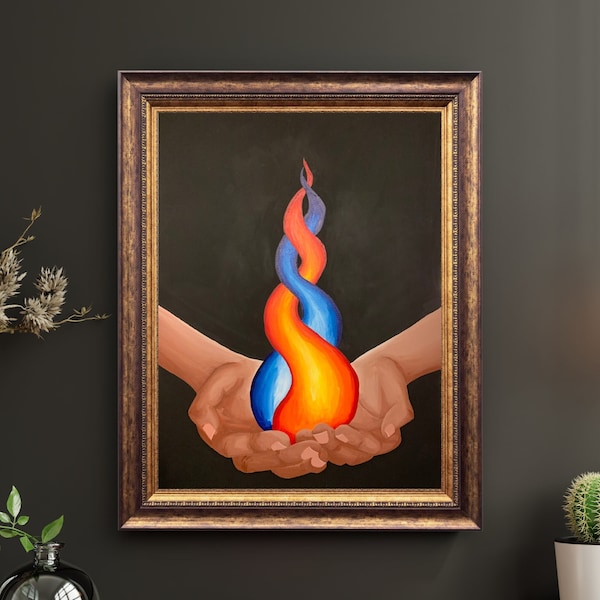 Acrylic Painting - Holy Spirit | Fine Art Print