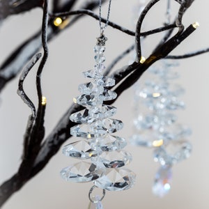 Decoración de árbol de Navidad de cristal