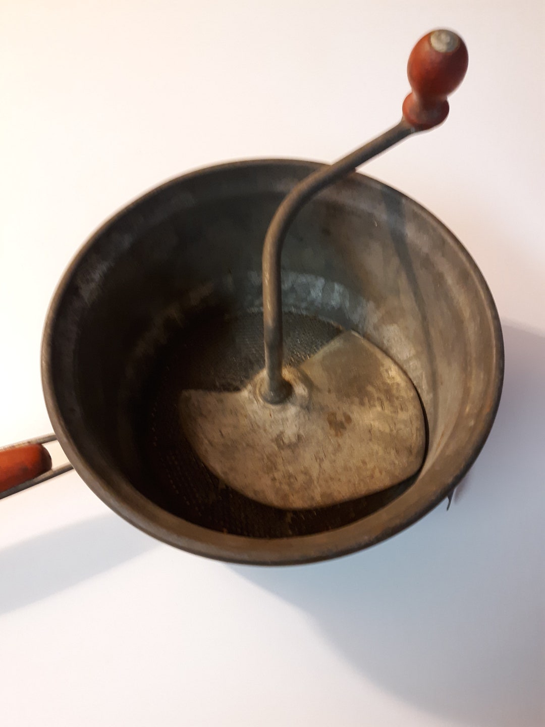 Antique Vintage Sifter Food Mill Etsy