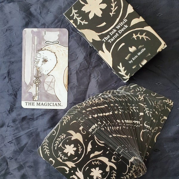 The FIRST EDITION "Ink Witch" Tarot Deck Limited 1st Edition- (2nd Edition available)