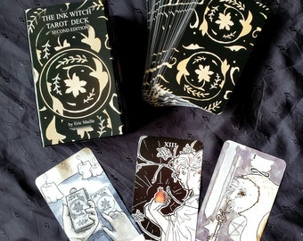 Ink Witch Tarot Deck - Second Edition Original Indie Tarot Deck