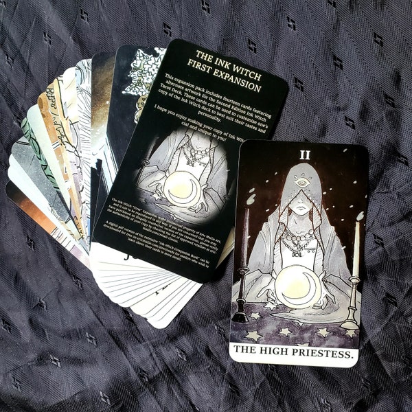 1st Expansion for SECOND EDITION Ink Witch Tarot Deck