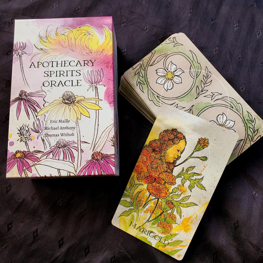 The Apothecary Spirits Oracle Deck - Herbalism Oracle Cards - Etsy