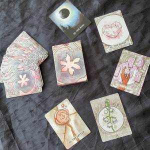 The paper Oracle Lenormand Deck for Divination - Etsy