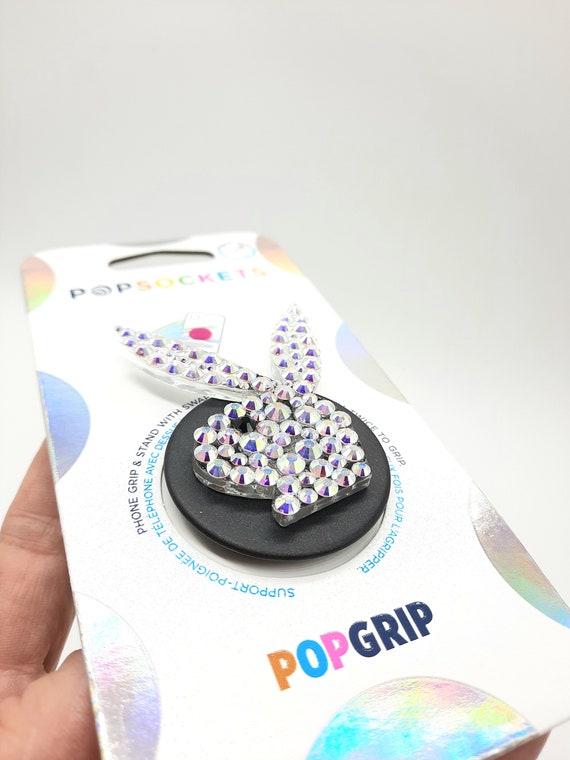 Swarovski Crystal PopSocket Cell Phone Grip Support de téléphone