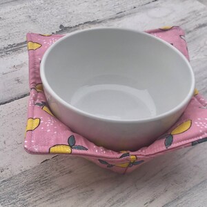 Microwaveable Bowl Cozy, Bowl Holder, Bowl Cozy for Microwave,  Reversible Bowl Cozy