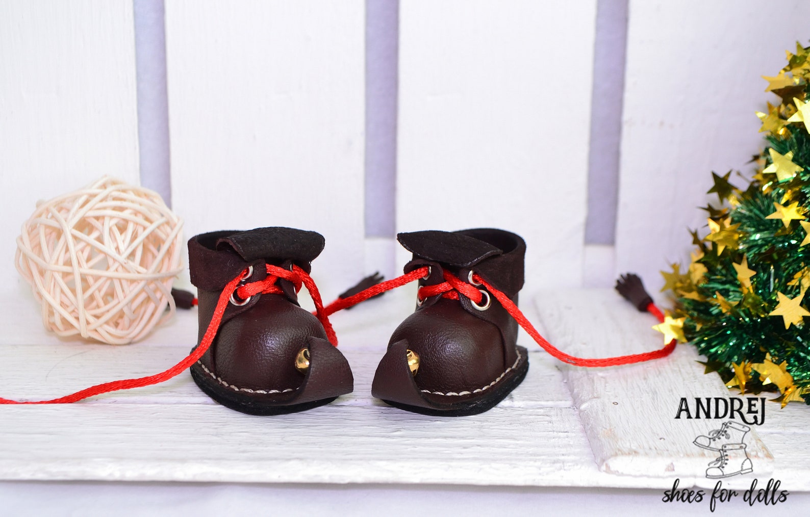 Shoes for Gnomes and Elves Shoes for dolls made of genuine Etsy