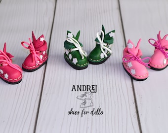 Shoes "Bunny" for Winnie/Jemima/Remmie dolls by Rose Bbflockling