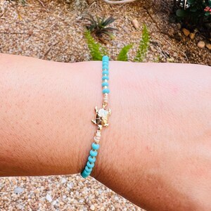 Turtle bracelet • 925 sterling bracelet •Maritime bracelet • Turtle jewelry •Handmade bracelet • Gold bracelet • Adjustable bracelet •