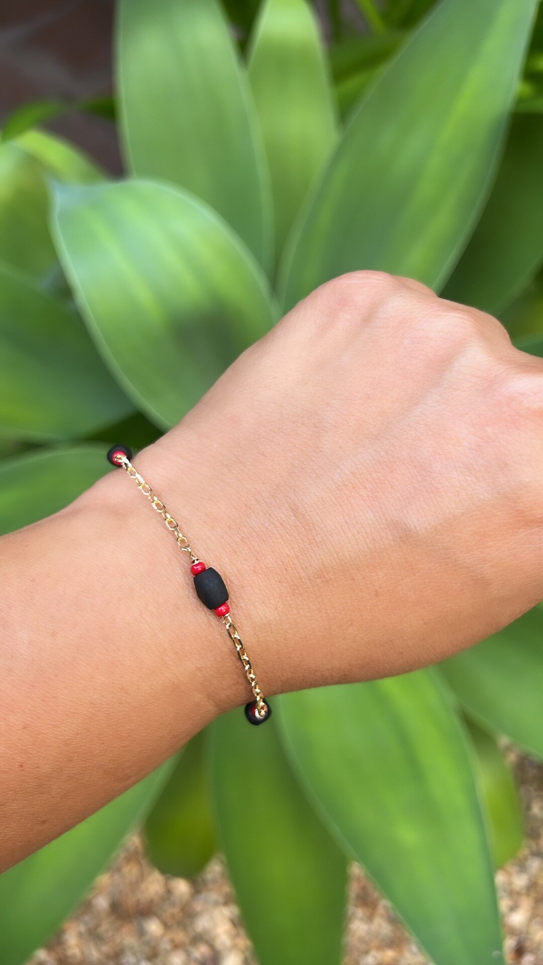 Genuine Azabache Bracelet Baby Bracelet Dor Protection Jet Stone